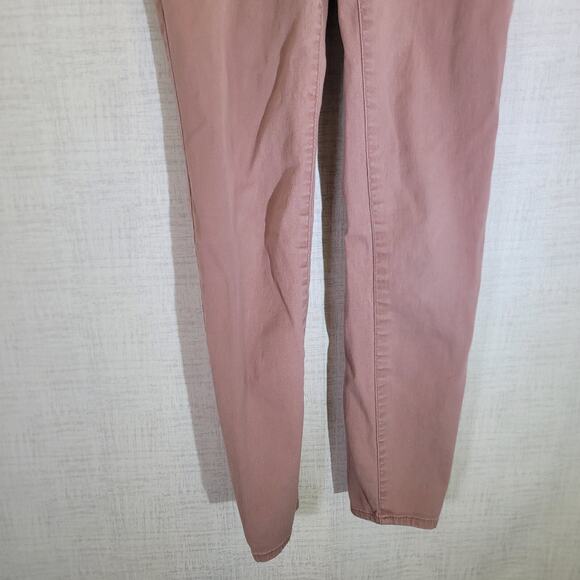 No Boundaries Skinny Jeans Womens Juniors Size 3 Pink Sculpting Denim Stretch - Picture 3 of 7